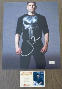 JON BERNTHAL/THE PUNISHER AUTOGRAPHED 8X10 SIGNED PUNISHER PHOTO CELEB. AUTH.COA - Picture 1 of 2