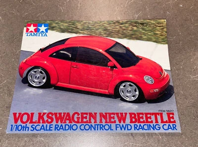 58217 Tamiya Volkswagen New Beetle FF01 Chassis Kit - Post Card - Image 1 of 2