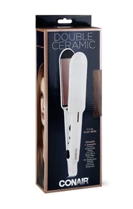 Nuevo"" 1-1/2" Alisadora plana/cabello doble cerámica Conair - Imagen 1 de 7
