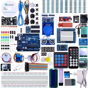 Ultimate Starter Kit Compatibile con Arduino Componenti Progetti Guida Italiano - Imagen 1 de 6
