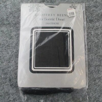 Geoffrey Beene Bonnie Doon Panty Manguera Mujer Mediana Off Negro Sandalia Pie Foto 1 de 4