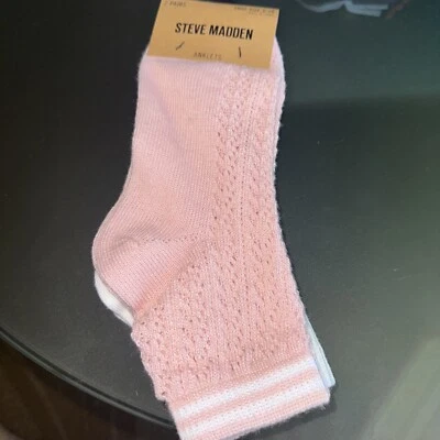 Paquete de 2 tobilleras Steve Madden talla 5-10 Foto 1 de 3