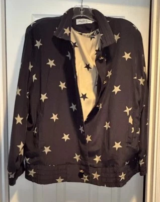 CHAQUETA Y BLUSA MUJER PETER NYGARD SAKS QUINTA AVENIDA ESTRELLA SEDA TALLA 6 Foto 1 de 4