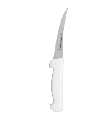 DEXTER-RUSSELL,INC. Dexter Russell P94824 5" Flexible Curved Boning Knife w/ Poly White Handle.31619
