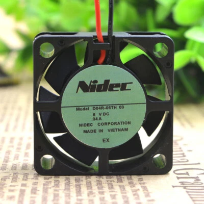 1 pcs NIDEC 40X40X15mm D04R-05TH 03 4CM 4015 5V 0.34A cooling fan - Image 1 of 2