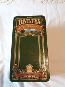 Vintage Bailey's The Original Irish Cream Hinged Tin Empty Container Box - Picture 1 of 6