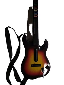 PS2 Red Octane Sunburst Guitar Hero Controller - Picture 1 of 5