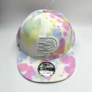 Indiana Pacers New Era 9FIFTY NBA Snapback Hat Cap 950 Colorful Tie Dye NEW - Picture 1 of 9