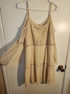 Vivid Collection of NY mini abito grande stile boho vintage spalle scoperte  - Foto 1 di 7