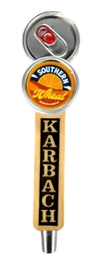 Karbach Brewing Company Southern Wheat Pull Tab Beer Tap Handle Pull Knob - Picture 1 of 3