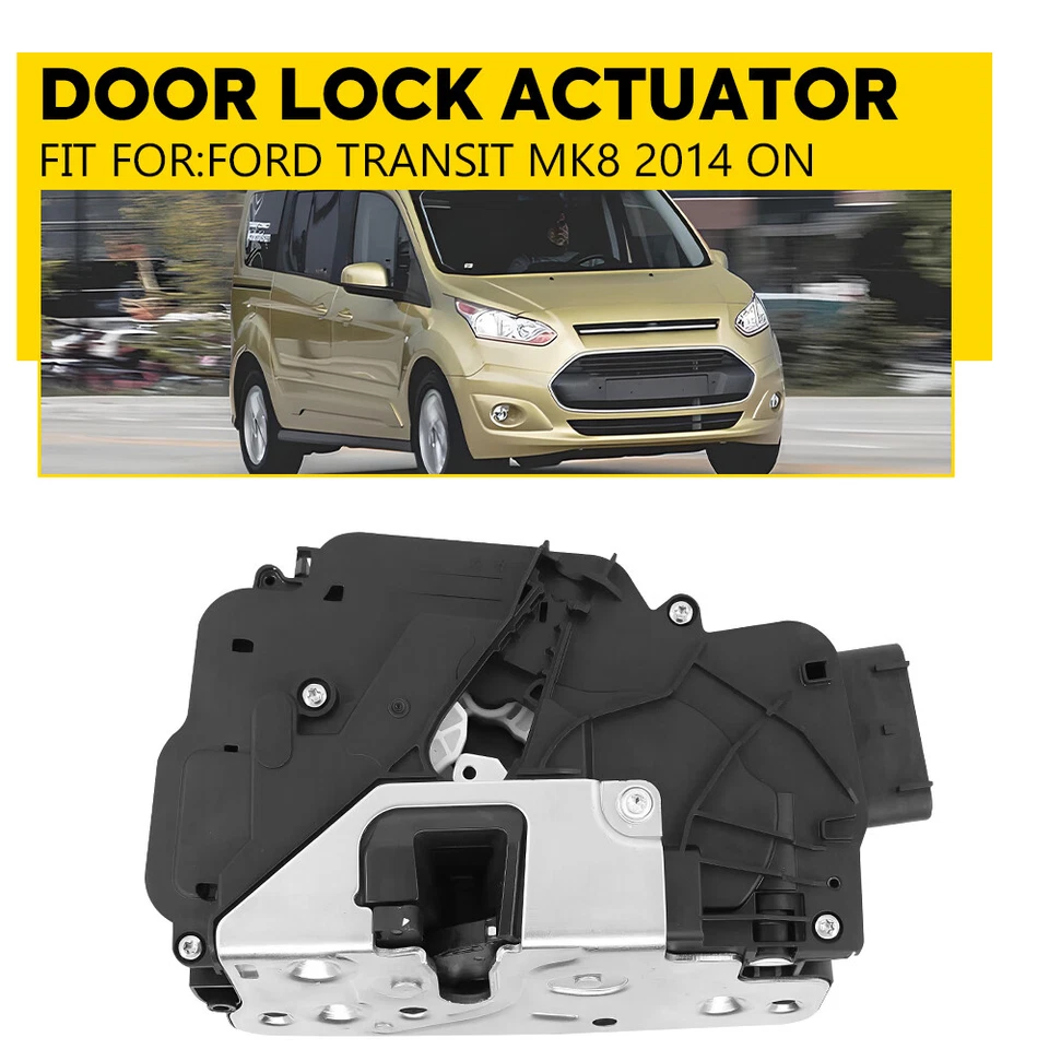 For Ford Transit Mk8 Side Door Catch And Cable Set Bk2A-V26413-Ba Bk31V264A01Bd - Image 1 of 4