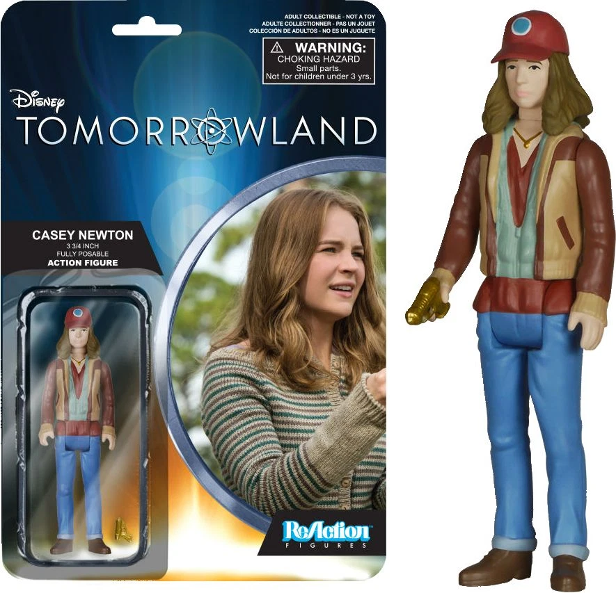Figura de reacción Casey Newton Disney Tomorrowland nueva en caja Funko nueva en paquete Foto 1 de 1