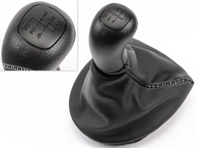 pour MERCEDES V VITO BUS W638 VAN 5 VITESSES NOIR CUIR POMMEAU LEVIER DE VITESSE