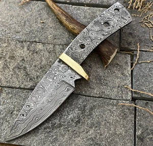 SHARDBLADE CUSTOM HAND FORGED DAMASCUS STEEL BLANK BLADE KNIFE MAKING