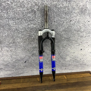 Vintage Rock Shox Indy C Fork 1 1/8 Threadless 26 in Blue 7" 26" ATB 90s MTB - Picture 1 of 15