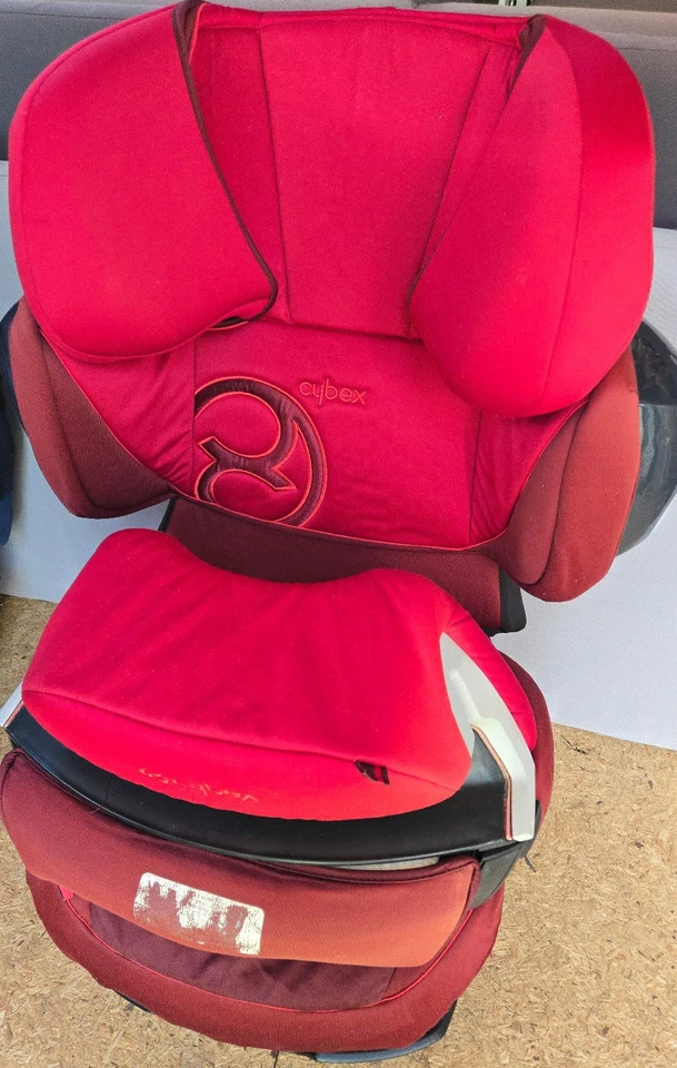 Cybex Kindersitz Solution X2fix Rot - Bild 1 von 4