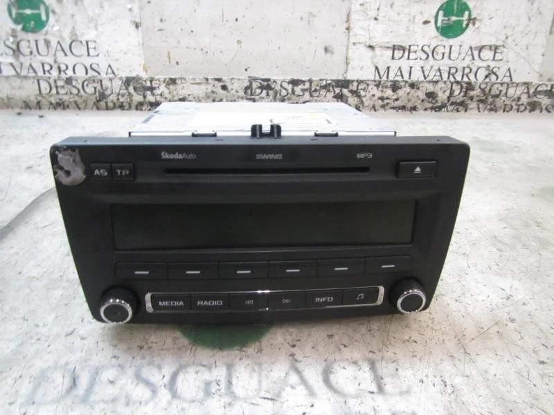 1Z0035161M AUDIOSYSTEM / RADIO-CD / 1Z0035161F / 15276658 FÜR SKODA OCTAVIA BERL - Bild 1 von 4