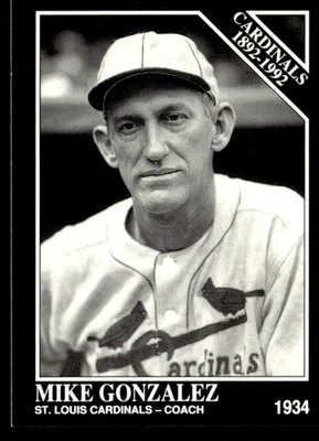 1992 Conlon Collection TSN Mike Gonzalez St. Louis Cardinals #655 - Image 1 of 2