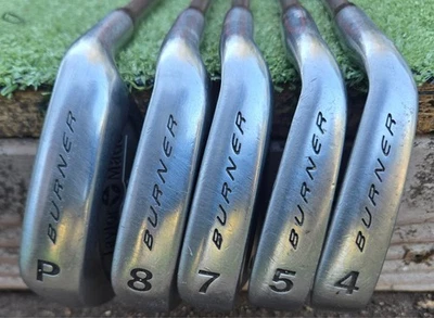 Juego de quemadores de hierro TaylorMade (parcial) - 4, 5, 7, 8, PW - ejes de acero Foto 1 de 4