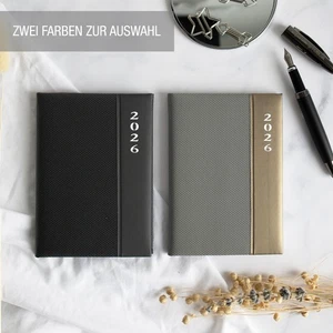 Taschenkalender 2026 A6 Kalender Buchkalender Terminplaner Terminkalender 26 - Bild 1 von 15