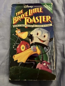 Disney-The Brave Little Toaster(VHS 1988)VERY RARE Slip Cover Version Family - Picture 1 of 3