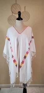 Madewell x JM Dry Goods Poncho Einheitsgröße bestickt Überwurf - Bild 1 von 13