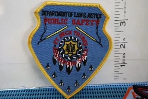 tribal indian police patch LAW & JUSTICE FORT PECK TRIBAL POLICE MONTANA - Picture 1 of 1
