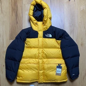 The North Face Hmlyn Himalayan Mens Down Parka Summit Gold Tnf Black Mens Large - Picture 1 of 6