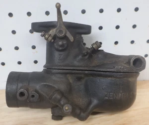 Used Vintage Antique Black Model A Ford Zenith-1 Carb Original USA Parts/Repair - Bild 1 von 10
