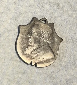 South Africa Oddity: 1897 ZAR Shilling Refashioned As Paul Kruger Medallion. - Picture 1 of 2