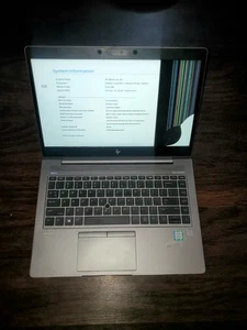 HP Zbook 14U G6 14" i7-8665U NO RAM BOOTED TO BIOS, BIOS LOCKED PARTS/REPAIR - Afbeelding 1 van 4