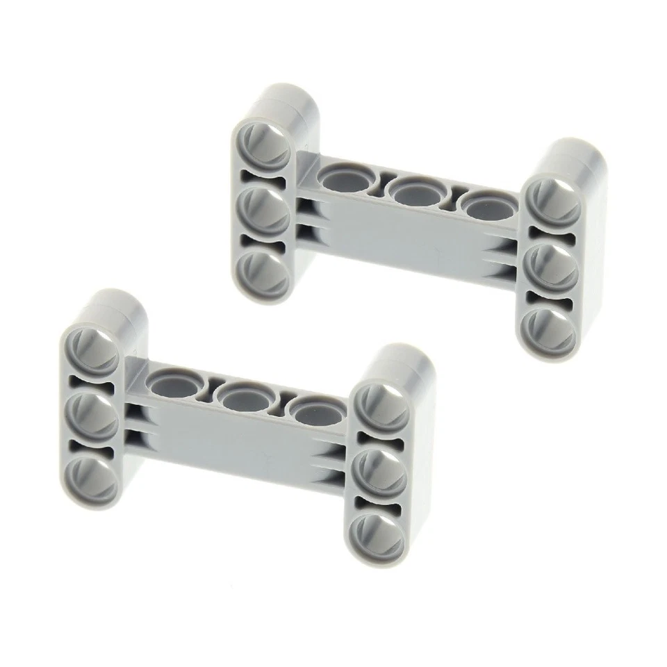 2x Lego Technic Connector 3x5 Neu-Hell Grey H-Form Star Wars 70922 6055519 14720 - Image 1 of 1