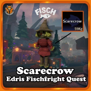 [FISCH] - Scarecrow - [Edris Fischfright Quest] - FISCHFRIGHT - Picture 1 of 2