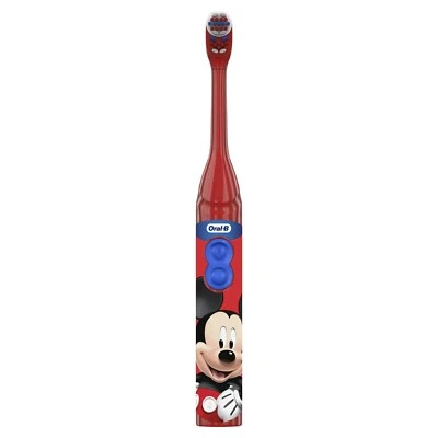 Escova de dentes elétrica infantil Oral-B Disney Junior Mickey Mouse / bateria incluída - Imagem 1 de 4