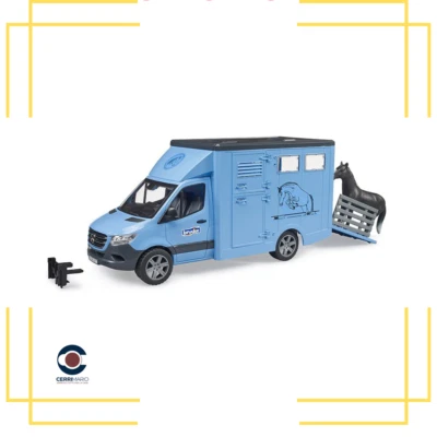 Bruder camion per trasporto animali 02674 mezzo di trasporto agricolo - Immagine 1 di 4