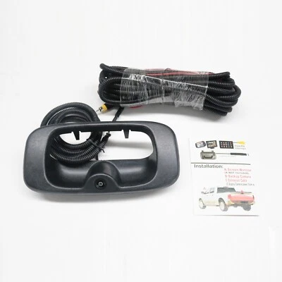 For Chevrolet Silverado/GMC Sierra (99-06) Black Tailgate Handle Backup Camera - Image 1 of 4