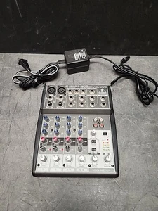 Behringer Xenyx 802 Mixing Console, 8 Channel - Black - Picture 1 of 6