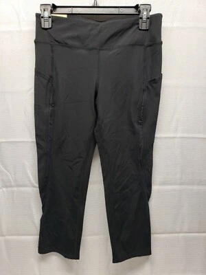 LEGGING CAPRI ACTIVO DE TIRO ALTO MANDARINA MUJER Negro o Gris Pequeño Foto 1 de 4