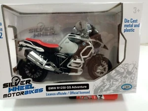 BMW R1250GS Adventure Bike Model Diecast SCALA 1:12 - Foto 1 di 4