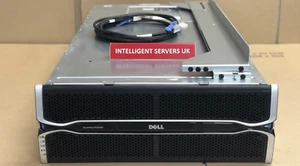 Dell PowerVault MD3260 18TB 15K Storage (60x 300GB 15K) 2x SAS Ctrl 2x PSU Array - Picture 1 of 2