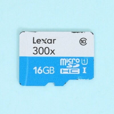 Lexar 16GB Micro SDHC (Micro SD) Memory Card (Class 10) Cameras, Phones - Image 1 of 2