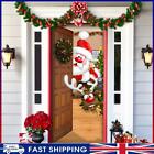 ~ Nightmare Before Christmas Door Cover Xmas Backdrop Banner 203x91cm Santa+Door