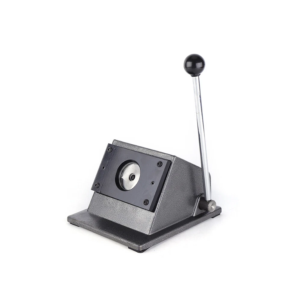 48.5mmRound Manual Graphic Punch Die Cutter Card Badge/Button Cutting Maker Tool - Image 1 of 4