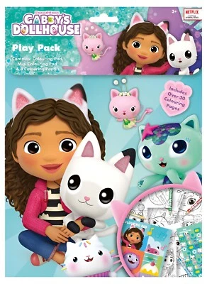 Gabbys Puppenhaus Play Packung 2 Ausmalen Books & Buntstifte Kinder - Bild 1 von 4