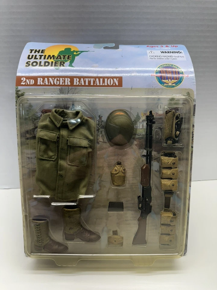 Juego de figuras de acción Ultimate Soldier Segunda Guerra Mundial 2º Batallón Ranger Foto 1 de 4