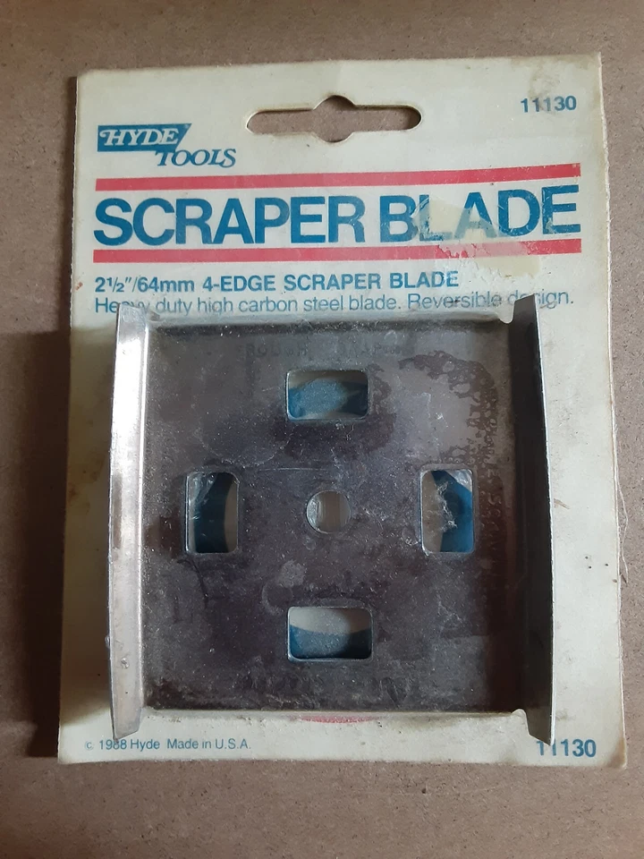 Hyde Tools 11130 Blade for 10270 2.5in 4-edge