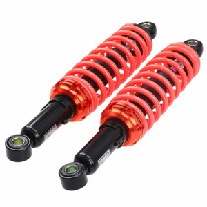 Pair 11" 280mm Rear Shock Absorber For Honda Z50 Z50R Z50J Skyteam ATV Red Top - Picture 1 of 10