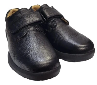 Zapatos para Diabéticos Dr Comfort William Cuero Negro Informales 6310 Para Hombre Talla 10M Foto 1 de 4