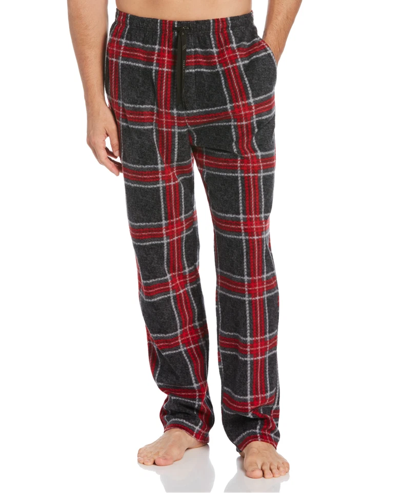 Perry Ellis Portfolio Hombre MicroFleece Cuadros Pijama Prendas para dormir Pantalón de salón Foto 1 de 1