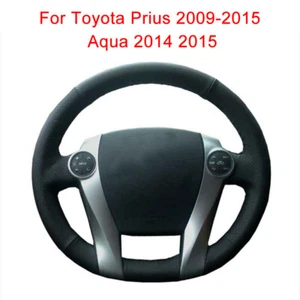 Customize Car Steering Wheel Cover For Toyota Prius 2009-2015 Leather Braid - Picture 1 of 6